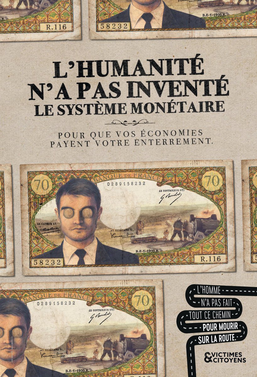 victimescitoyen's tweet photo. "L'homme n'a pas fait tout ce chemin pour mourir sur la route" en lisant un post sur twitter. Découvrez la campagne de @V_Citoyens  https://t.co/WAvlpDTkl2
@RoutePlusSure https://t.co/aEJ0tNSLiu