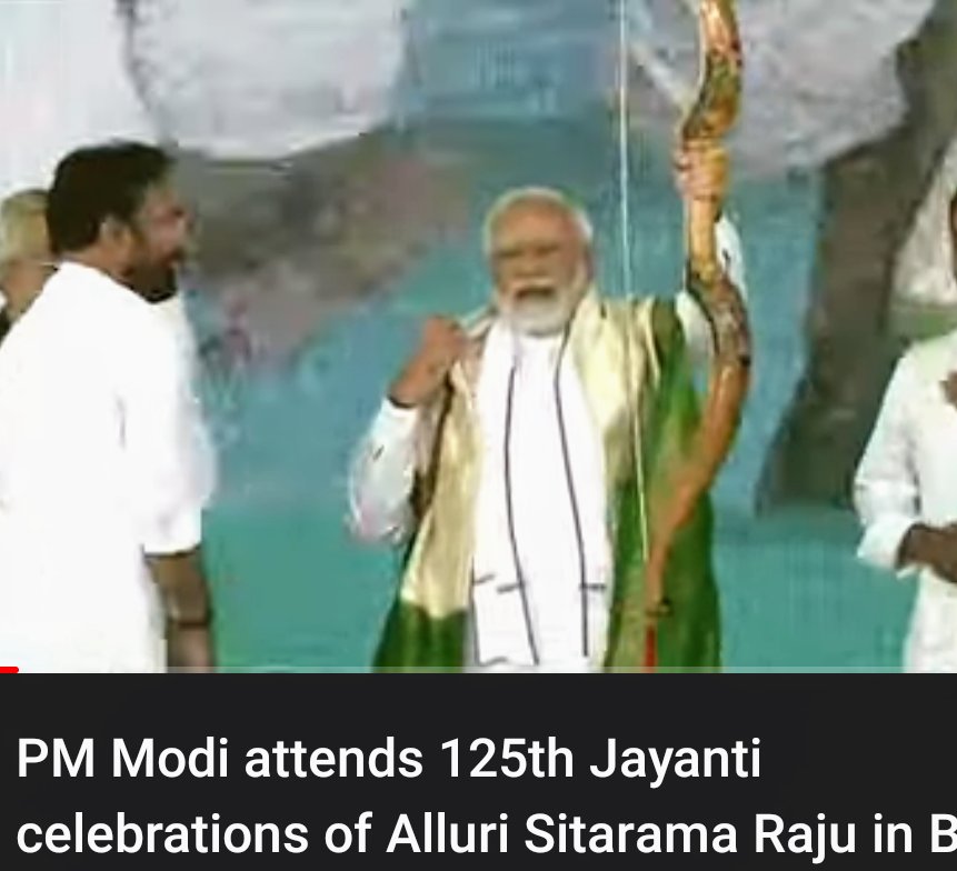 arvind_joshi's tweet photo. On 125th Birth anniversary ModiJi goes this time to Bhimavaram, AP➡️Unveils MANYAMVEERUDU, VIPLAVA JYOTHI Alluri Sitarama Raju revered as Tribal God's Statue In Bhimavaram
#ModiTributesAlluri
https://t.co/r0JkXKKmrq
https://t.co/dm7VFLbhwo https://t.co/OKpxGpLR0X