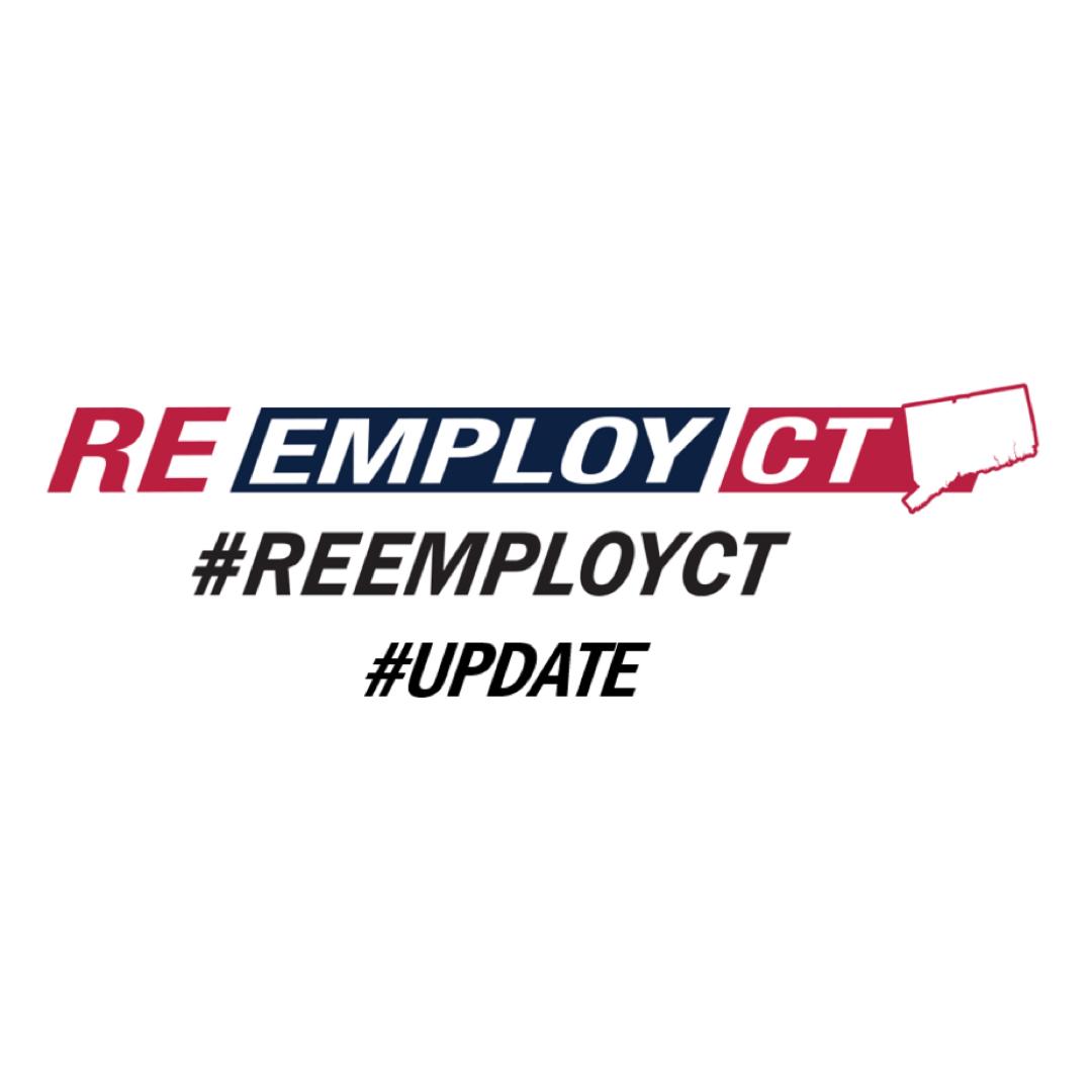 CTDOL's tweet photo. Today at NOON #CTDOL launches #ReEmployCT, Connecticut's new unemployment benefits &amp; tax system. #happybirthdayreemployct #dayone #thankyouoldsystems https://t.co/fsnx6G9dIj