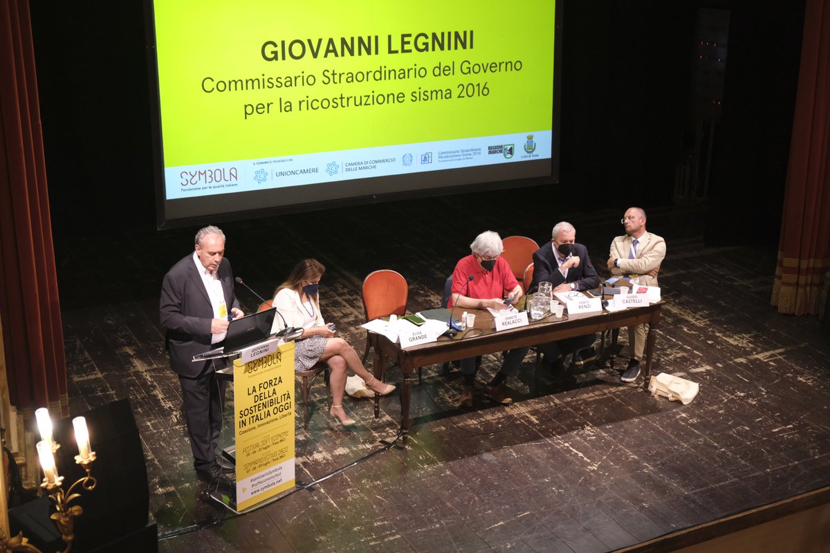 Fondazione Symbola (@symbolafondazio) on Twitter photo 🔴"La connessione dei territori e la segnalazione dei rischi sono una priorità" #digitale #innovazione #territori parlando anche della tragedia in #Marmolada
<a href="/GiovanniLegnini/">Giovanni Legnini</a> <a href="/Sisma2016/">Commissario Straordinario Ricostruzione Sisma 2016</a> al #softeconomyfest
‼️Segui la diretta bit.ly/direttaSEM22 🔴"La connessione dei territori e la segnalazione dei rischi sono una priorità" #digitale #innovazione #territori parlando anche della tragedia in #Marmolada
<a href="/GiovanniLegnini/">Giovanni Legnini</a> <a href="/Sisma2016/">Commissario Straordinario Ricostruzione Sisma 2016</a> al #softeconomyfest
‼️Segui la diretta bit.ly/direttaSEM22
