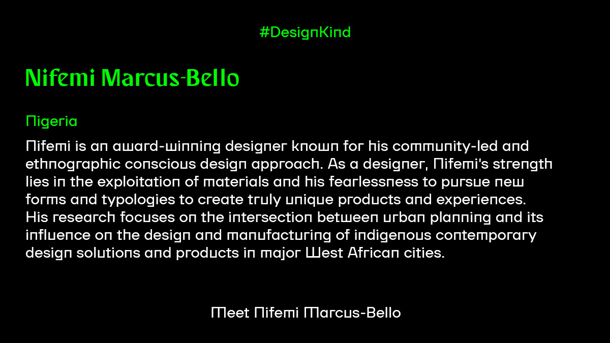 Swipe through to explore the next of the DesignKind collaborations: Bisila Noha x Nifemi Marcus-Bello 🤝

Discover their collaboration in full on @googleartsculture and #TheColourOfTheClimateCrisis via our Linktree 💫 And at our event this Thursday 7th July, 10.00 BST