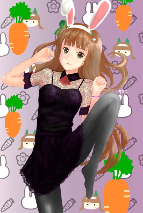 うさぴょんスズカ#サイレンススズカ    #ウマ娘#イラスト好きな人とつながりたい 
