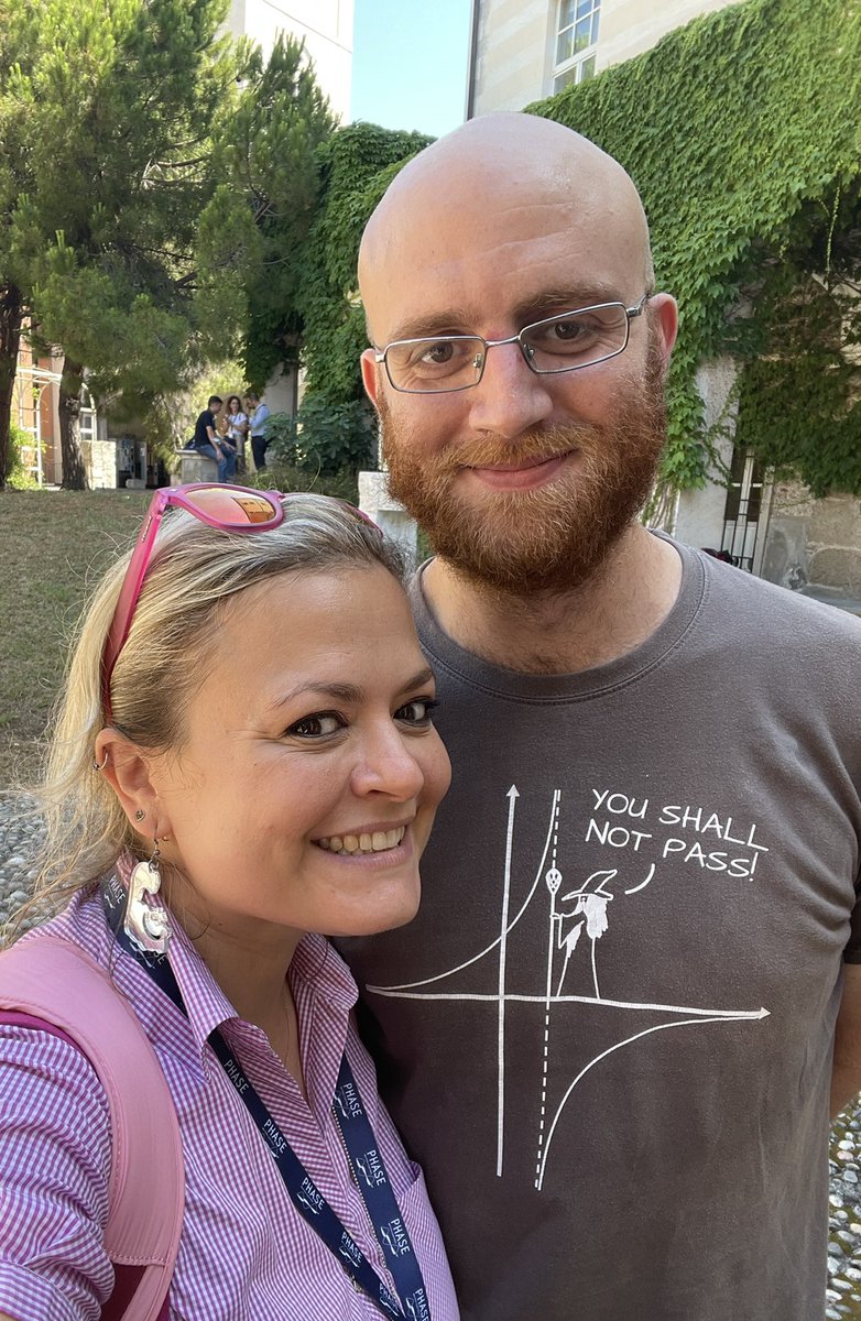 labccmg's tweet photo. Marta and Stefano have brought a bit of nerdy touch to the Physical Chemistry Congress! Not only amazing scienceโฆ #youshallnotpass #cheshirecat #schroedingercat #nerdy #labccmg #nevertooserious https://t.co/l3ByRzAmzg