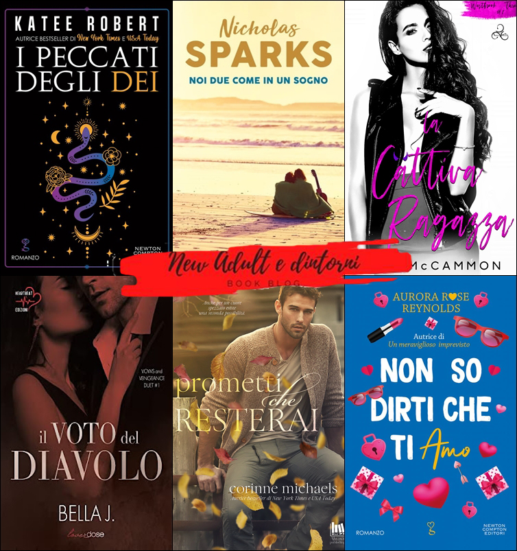 #Pinkweek dal 4 al 10 Luglio 2022 
Di seguito le novità editoriali romance e fantasy della settimana 
Clicca qui per la lista completa trame e info serie -->  bit.ly/3OHZFz7