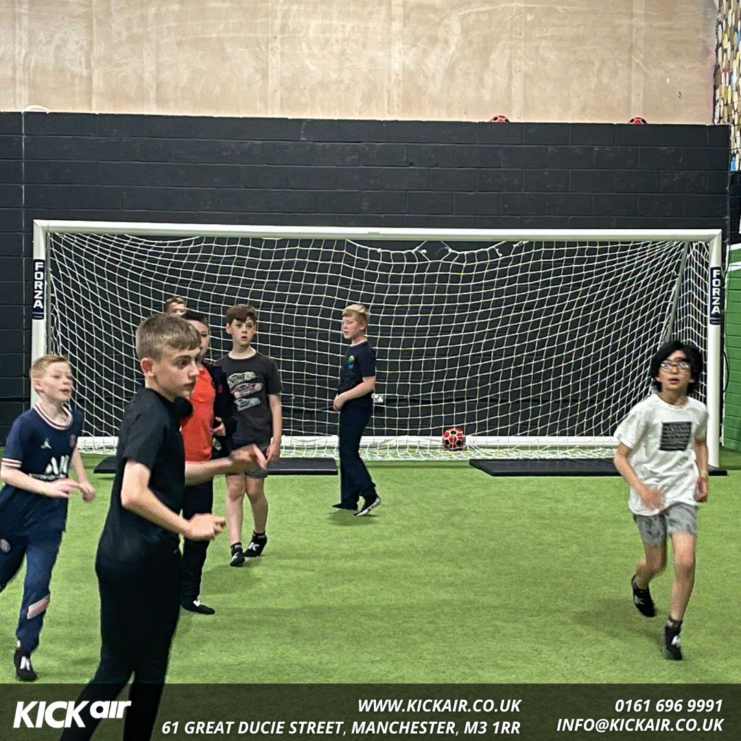 Have you tried all the activities in our football arena? Get your slots booked so you don't miss out! 

Book your tickets online: kickair.co.uk

#kickair #manchester #mcr #football #sports #trampolinepark #fun #trending