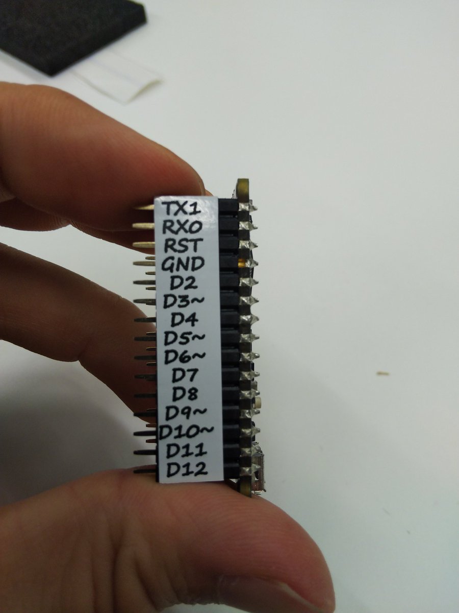 BVS_Brass_Rock's tweet image. arduino nano every、ピンナンバーが裏に書いてあって不便だから、
ピンソケットに貼るシールを作ってみた!!
カッティングプロッタでカットしたシールに、UVプリンタで印刷!
#arduino
#arduinonanoevery
#UVprinter
#cuttingplotter