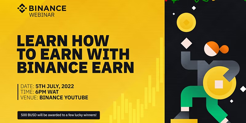 BinanceAfrica's tweet photo. Join us on our #Binance West Africa Masterclass as we explore #Binance Earn and how it benefits you.

📆5th July
⏰6PM WAT

Over $500 in Giveaways to be won💫

Register here👉https://t.co/QBTqZwq6lZ https://t.co/cW4FpJMbrZ
