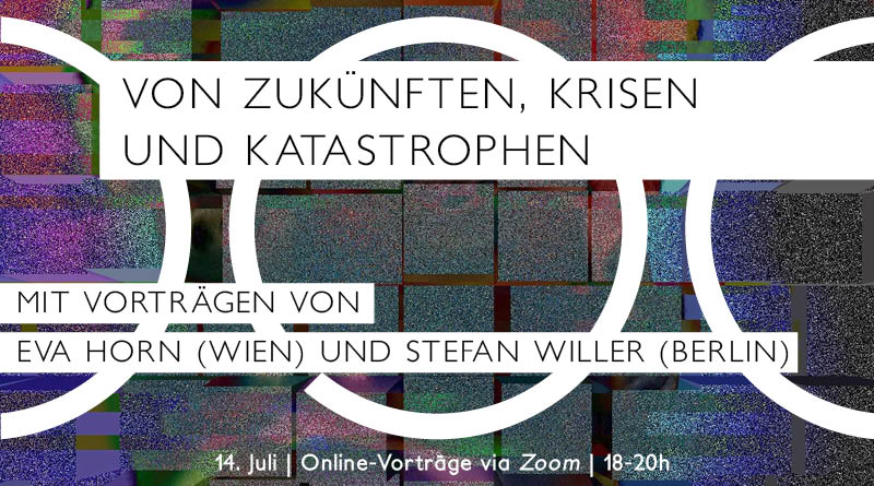 „Von Zukünften, Krisen und Katastrophen“ lautet der Titel unserer nächsten Veranstaltung am Donnerstag, 14. Juli mit Vorträgen von Eva Horn (Wien) und Stefan Willer (Berlin). Mehr Infomationen auf tinyurl.com/grako. Die Anmeldung erfolgt via das-dokumentarische@rub.de.