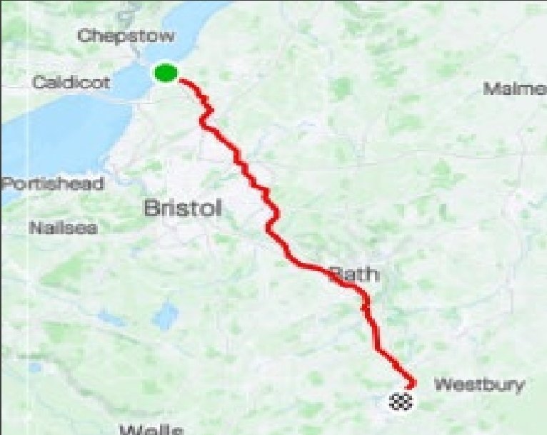 cardiff2paris15's tweet photo. Here we go AM completed @woodys_Lodge #C2PDay1PM  #Cardiff2Paris22 #ReturnRide #480KMs #WoodysLodgeC2P22 #031MRW #TDF2022 @HMSCambria  @NationRadio https://t.co/9zzyBMO6Pf