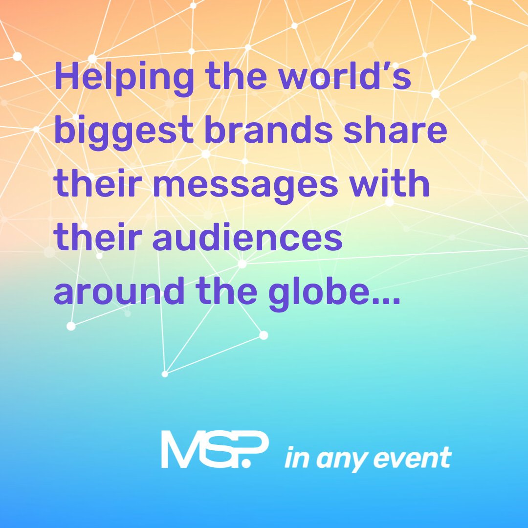 MSPGlobal's tweet photo. Client testimonials like this make busy weeks so worthwhile 👏

Thanks to our clients and event hosts @wearespeedy for trusting us with the delivery.

If you're looking for innovative solutions for your next #Event, get in touch for a chat to find out how we could help. https://t.co/9AeRfxEfFu
