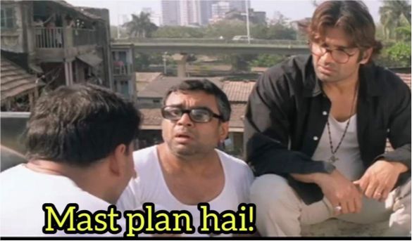 Friends after discussing Start-up idea over drinks🍻