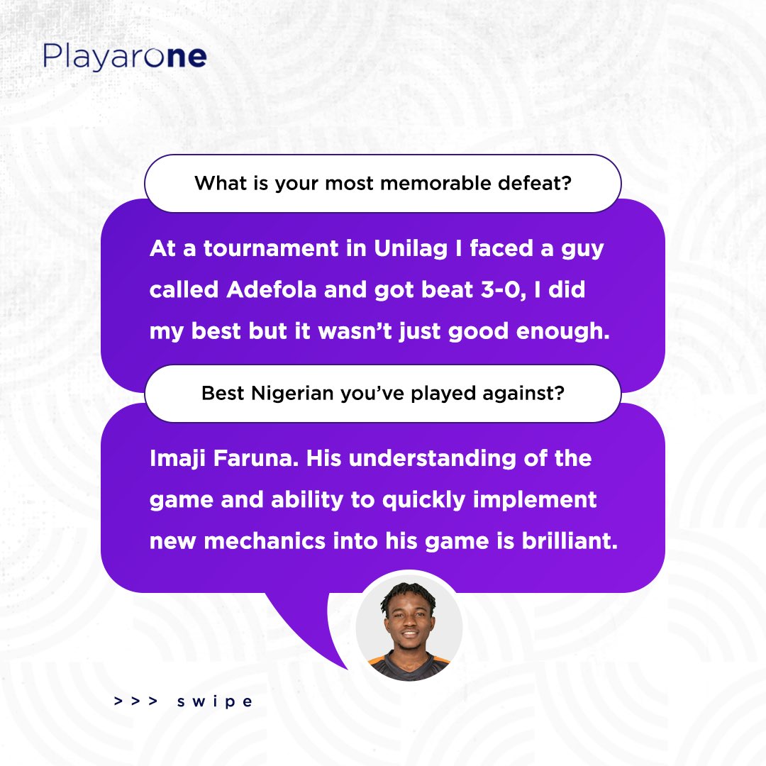 Playarone's tweet photo. He tells us about his journey, highs and lows 🎮 https://t.co/HTcK1tq1i2