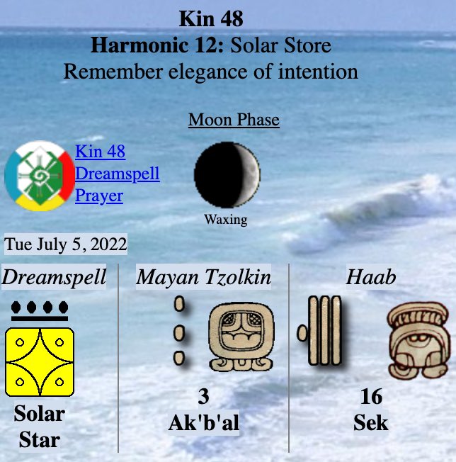 Tex369X's tweet photo. Tuesday 7.5.2022 - #Kin48
Long Count 0.0.9.12.3
moon:13 day:9

#YELLOWSOLARSTAR

I pulse in order to beautify
Realizing art
I seal the store of elegance
With the solar tone of intention
I am guided by the power of flowering https://t.co/hn7mpbYWVB