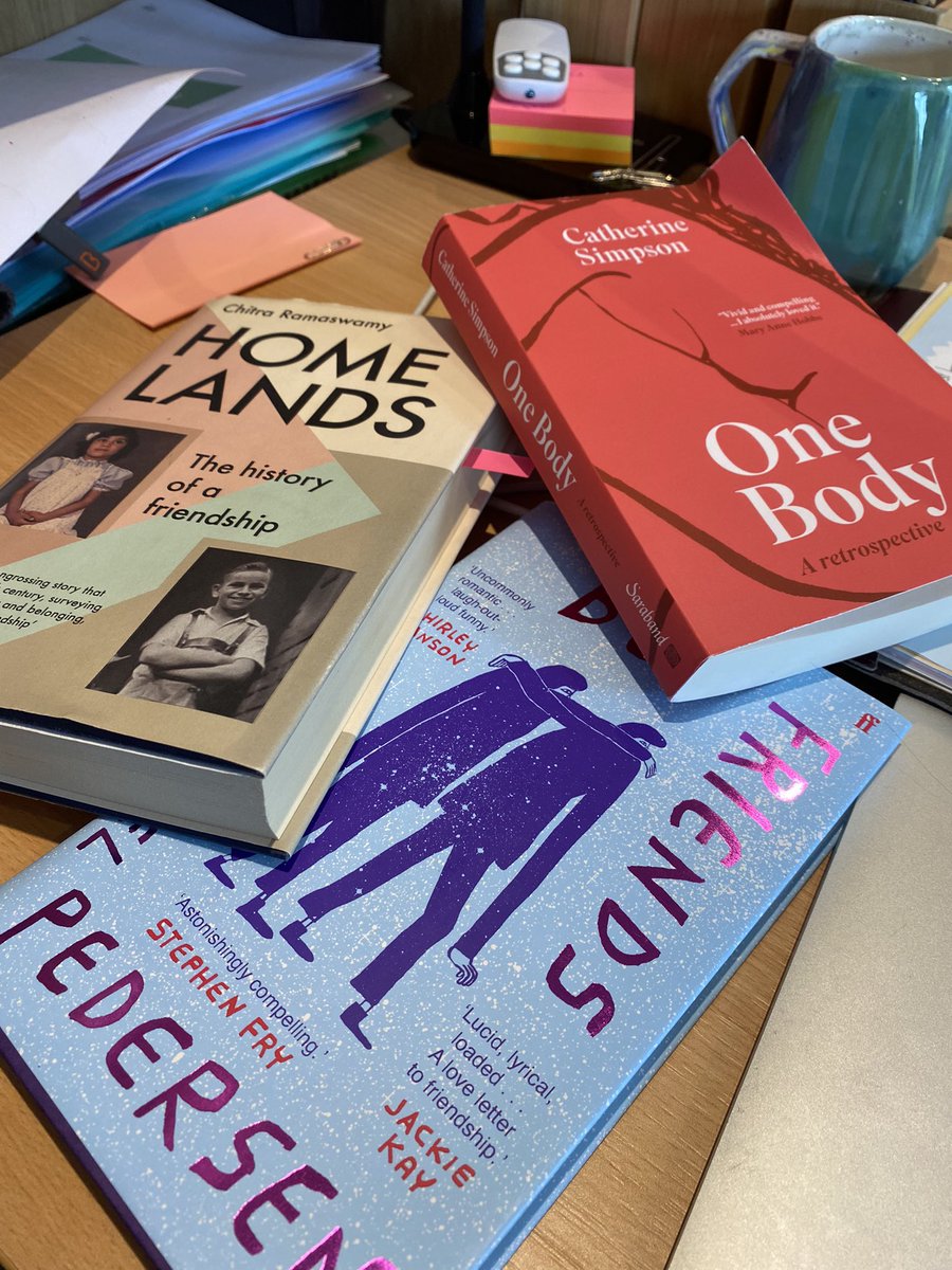 Prepping our <a href="/edbookfest/">Edinburgh International Book Festival</a> workshop on memoir with <a href="/marjorielotfi/">Marjorie Lotfi</a>   Come and join us to read from/chat about thought-provoking books by <a href="/Chitgrrl/">Chitra Ramaswamy</a> @ScribePedersen &amp; <a href="/cath_simpson13/">catherine simpson</a> Tickets still avail here bit.ly/3bJF8LT