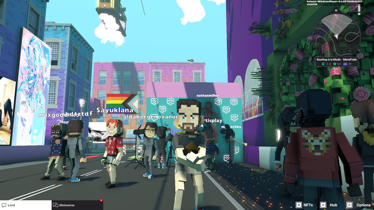lexi_arrona's tweet photo. @TheSandboxGame @METAPRIDELAND I just participated in the #BelongingWeek contest for a chance to win a Progress Flag NFT! Check out my screenshot below!
👇 https://t.co/k7UgoNWajY