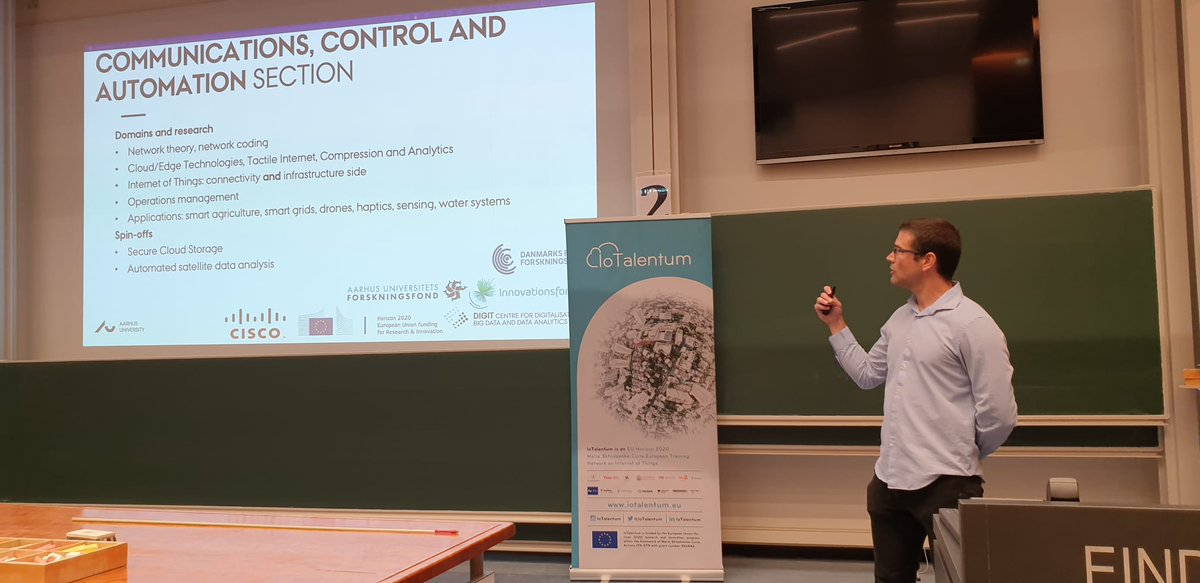 IoTalentum (@iotalentum) on Twitter photo To continue TT Workshop 1, the following speaker <a href="/DanielLucani/">Daniel Lucani</a> from <a href="/AarhusUni/">Aarhus Universitet</a> presenting "Beyond connectivity and into knowledge"
digit.au.dk To continue TT Workshop 1, the following speaker <a href="/DanielLucani/">Daniel Lucani</a> from <a href="/AarhusUni/">Aarhus Universitet</a> presenting "Beyond connectivity and into knowledge"
digit.au.dk