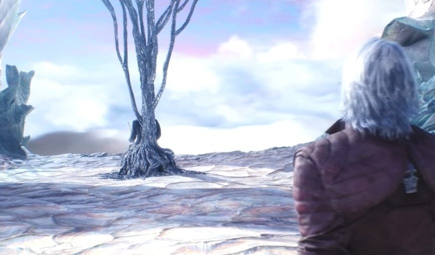 Devil May Cry Vergil Sits Peacefully on His Favorite Lawn 