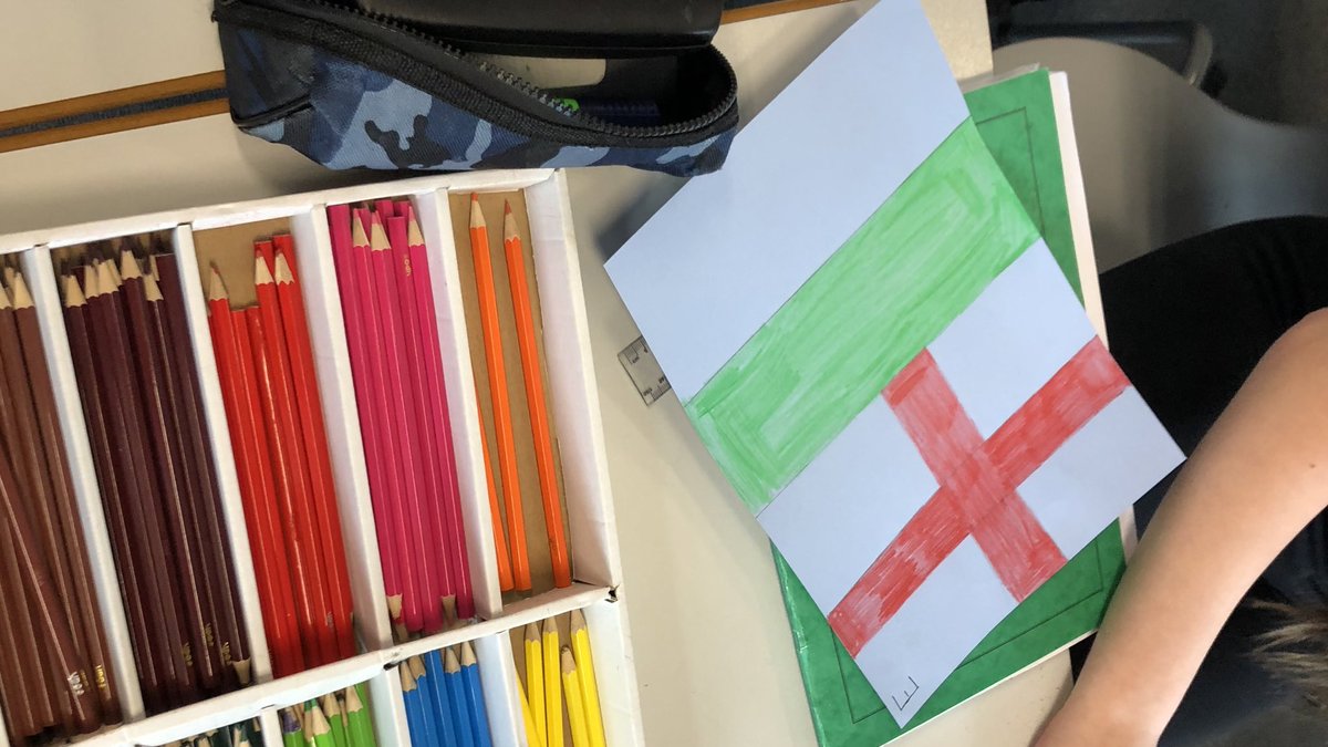 StockgrnEng's tweet photo. 7EN3 are busy creating fantastic posters to reflect their cultures. https://t.co/XwACJgkK2p