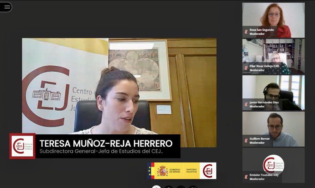 #EscuelaVeranoCEJ 🏖
Puntos en común-Importancia:
▫️de la ética en diseños y desarrollos
▫️de la formación en #DerechosHumanos ,perspectiva de género y competencias digitales
▫️de la transparencia de algoritmos y herramientas
▫️del papel d Admón.Justicia
🎦bit.ly/3ArJnGg