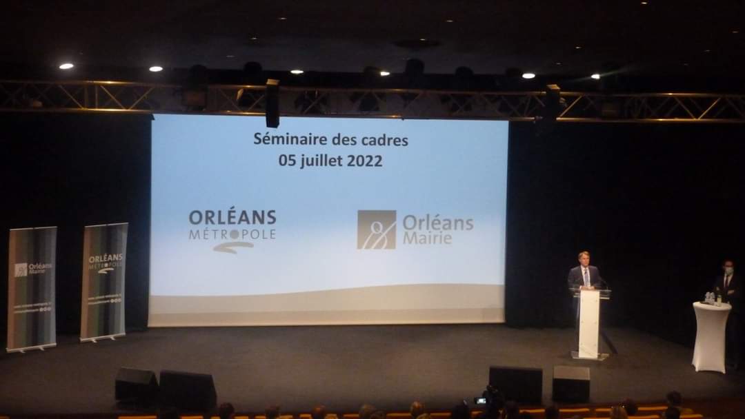 spl_ovle's tweet photo. Nous recevons aujourd’hui, mardi 05 juillet, au Centre de Conférences d’Orléans, le séminaire des cadres d’Orléans Métropole
#centredeconferences #ovle #orleansmetropole
+d'infos sur nos événements https://t.co/ppjKlLuU2r https://t.co/f3pT4OPVOP
