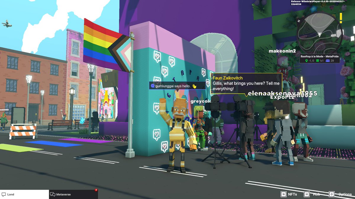 TongookG's tweet photo. @TheSandboxGame @METAPRIDELAND I just participated in the #BelongingWeek contest for a chance to win a Progress Flag NFT! Check out my screenshot below!
👇 https://t.co/7QtGjMa1ln