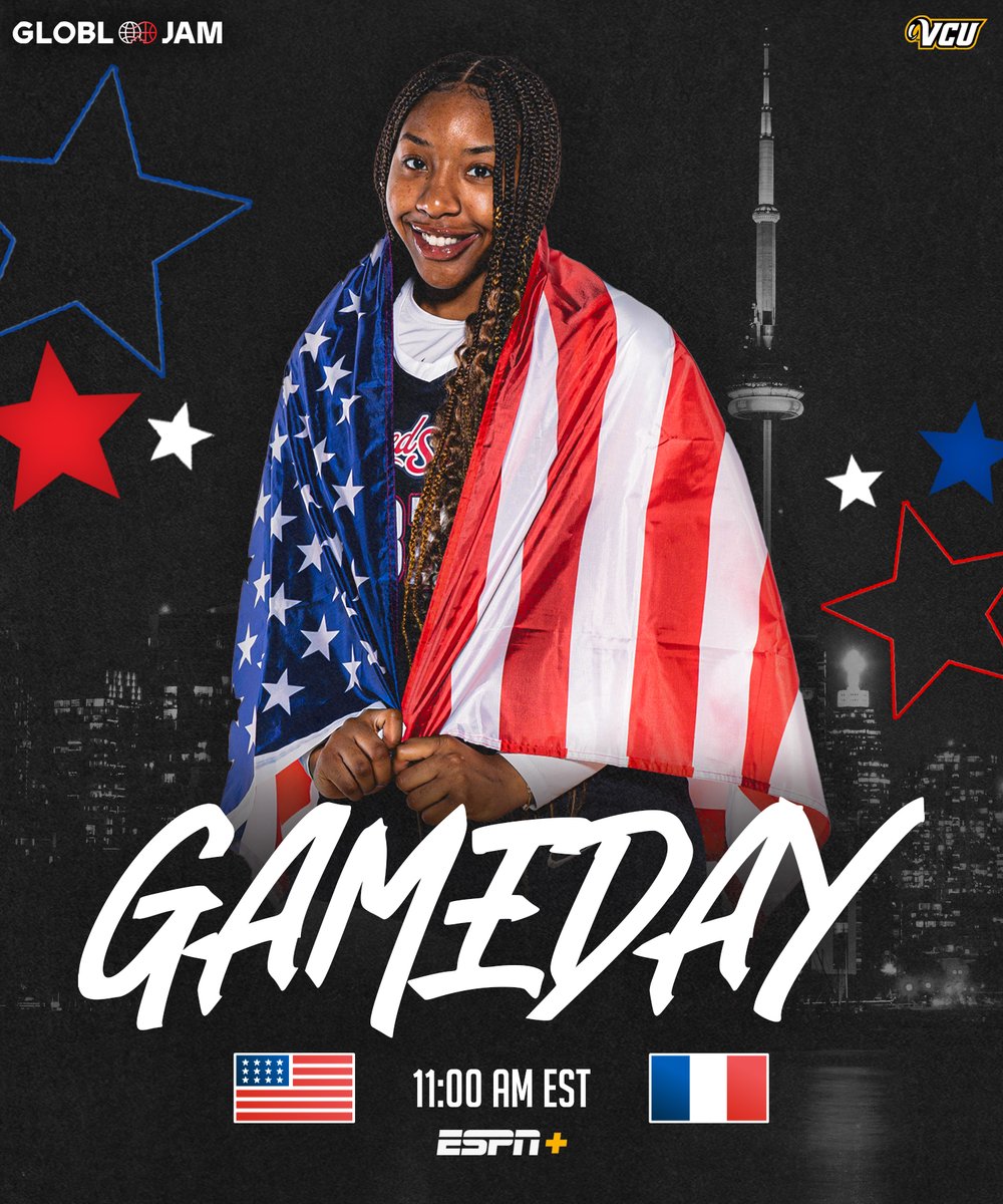 GAMEDAY 🇺🇸

🆚: France
🕘: 11:00am ET
📍: Toronto, Canada
💻: es.pn/3aeNdrN

#GloblJam #RunWithUs