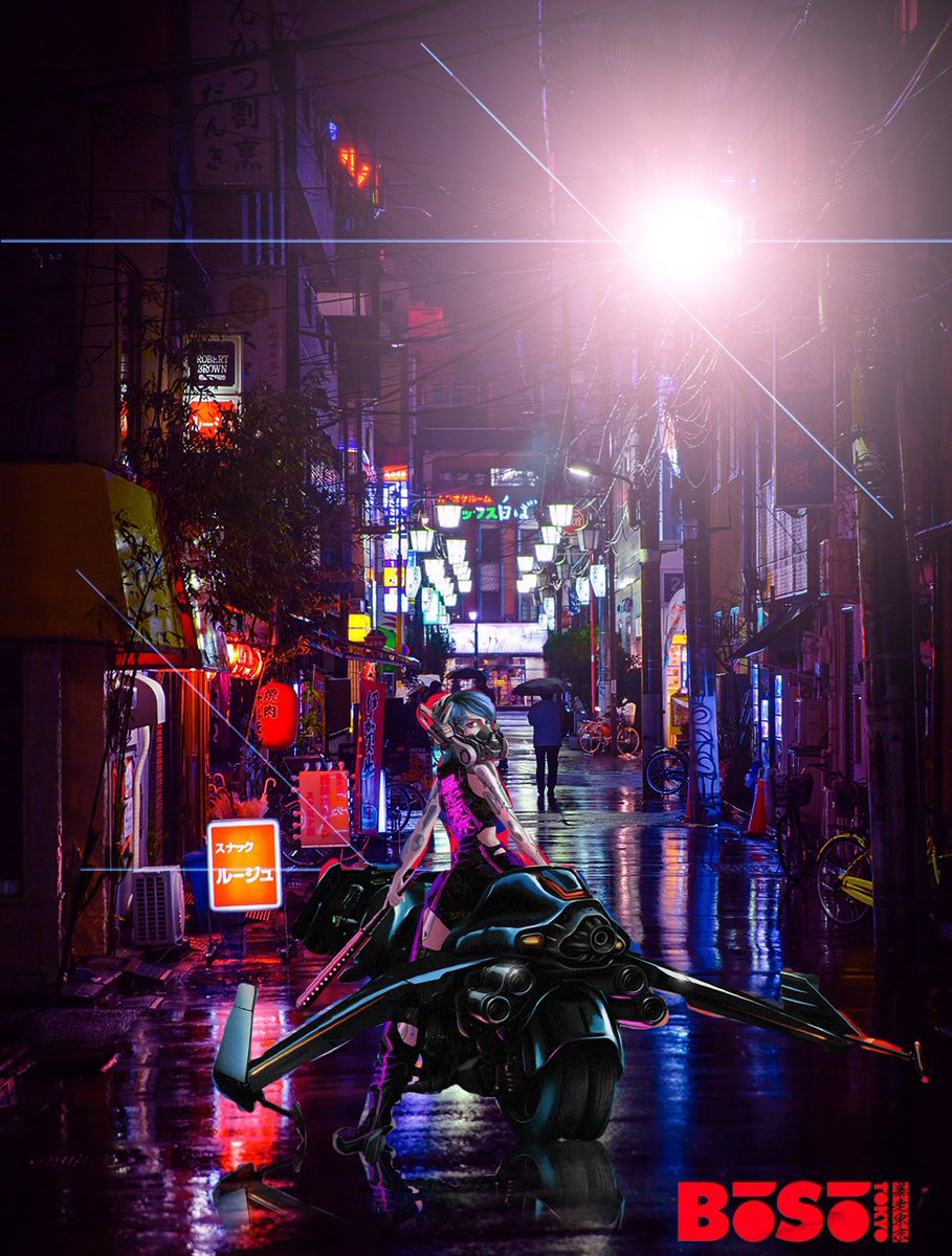 I really love <a href="/BosoTokyo/">BŌSŌ TOKYO -暴走東京-</a> ! This is my fanart!! Let’s hype