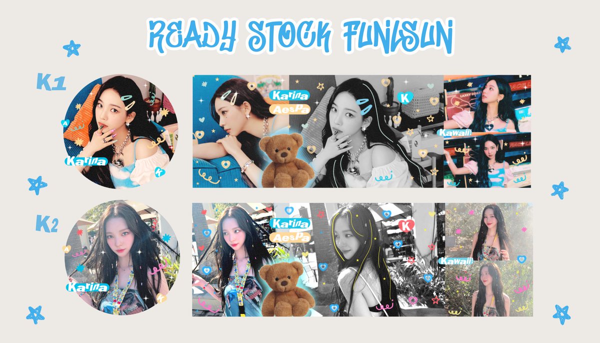 funlsun's tweet photo. a retweet would be really appreciated 🙇🏻‍♀️

halo temenn-temen! aku ada layout ready stock member aespa nih. pricenya 5k/each udah free replace text 😁 accept all e-wallet ya. kalau minat, dm codenya ajaa (udah ada dipict). thank youu <3

#zonauang https://t.co/eADu1peb75