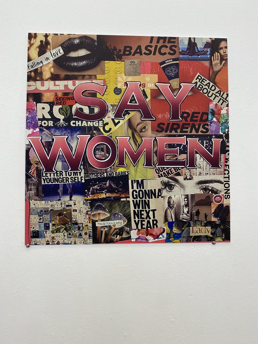 NicMDickson's tweet photo. Exhibition ready @SAYWomen @VillageStories @SaltSpace1 and open for next 5 days! Thank you to the amazing young women who have made these artworks and contributed to the space. It looks brilliant 🤩 #VSF22 very proud 👏 https://t.co/Wk3PUypxXR