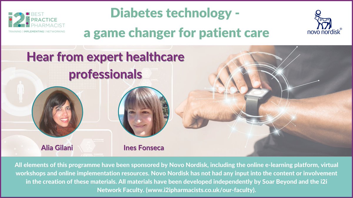 i2i Network (@i2ipharmacist) on Twitter photo 19th July 2022 @ 20:00 - you will not want to miss out on two of our expert speakers <a href="/Ines_VFonseca/">Ines Fonseca</a> & <a href="/AliaGilani/">Alia Gilani</a> sharing their knowledge around #diabetes #technology. Book your place on our FREE workshop today:bit.ly/3Ai9m39 - tell your #gppharmacist community-Pls RT 19th July 2022 @ 20:00 - you will not want to miss out on two of our expert speakers <a href="/Ines_VFonseca/">Ines Fonseca</a> & <a href="/AliaGilani/">Alia Gilani</a> sharing their knowledge around #diabetes #technology. Book your place on our FREE workshop today:bit.ly/3Ai9m39 - tell your #gppharmacist community-Pls RT