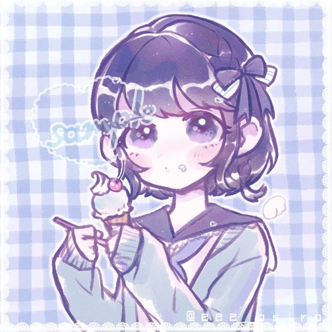 依頼受付中 イラスト 依頼 アイコン 量産 ゆめかわいい Speedline Al