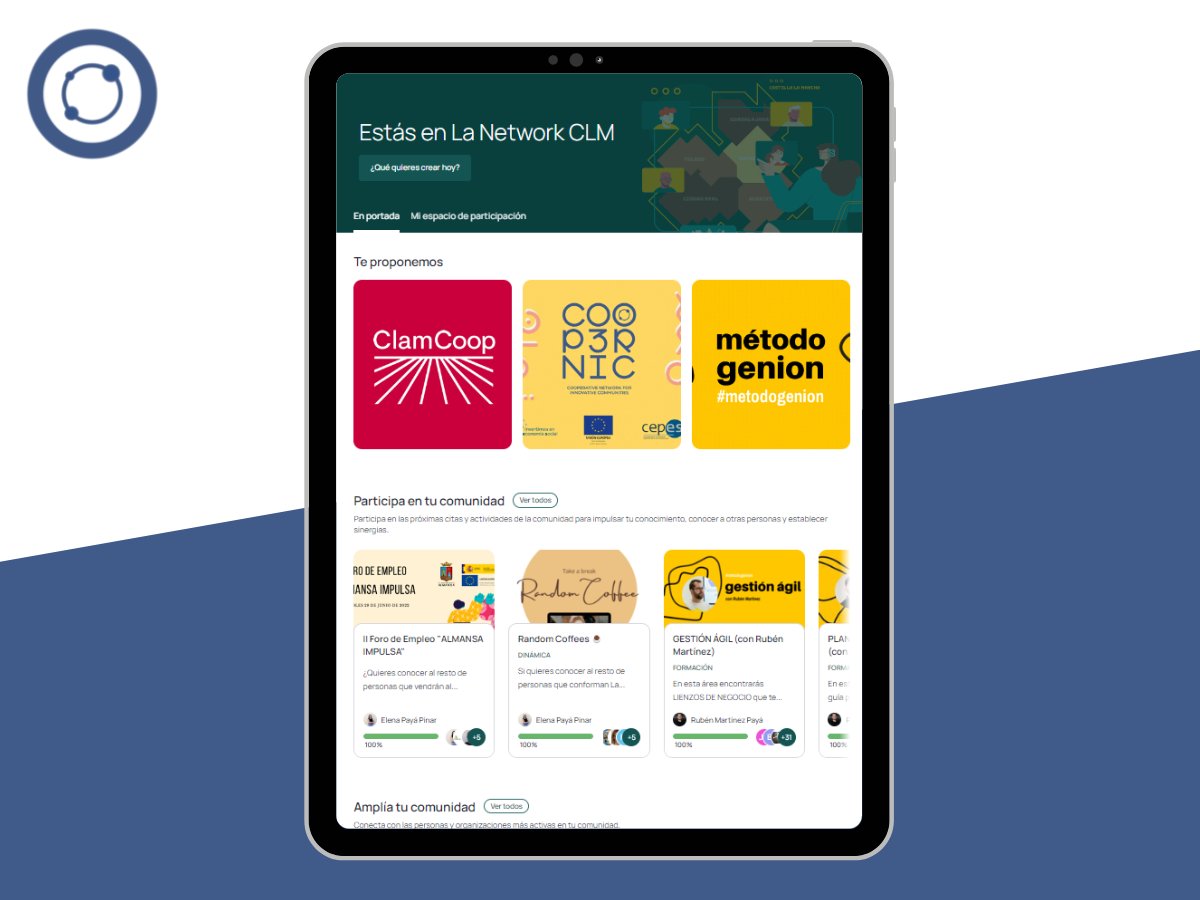 Nuestro programa sirve como base para la generación de una #comunidad online de personas emprendedoras que quieran conectar, colaborar y abordar nuevos retos. Y, para ello, contamos con la #NetworkCLM, un universo de emprendimiento en #CastillaLaMancha🤗 coop3rnic.com