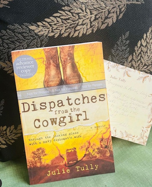 wbrandpub's tweet photo. “When we first moved overseas…I began reading @SpouseCalls,” writes upcoming author @CowgirlDispatch. “Now I have the privilege of sending her an #ARC of my book!”

Terri: Hope you enjoy DISPATCHES FROM THE COWGIRL (9/13 release) https://t.co/uk2SzEtcTh #MilitarySpouse #memoir https://t.co/qSwFNom80R