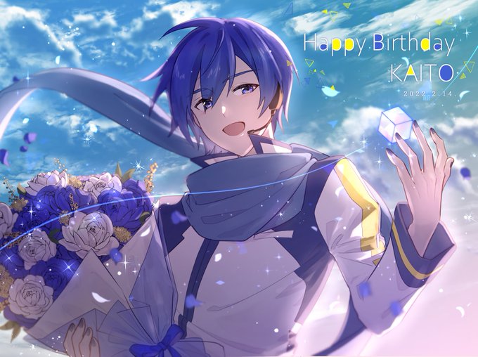 今年のKAITOお誕生会のイラストたち 