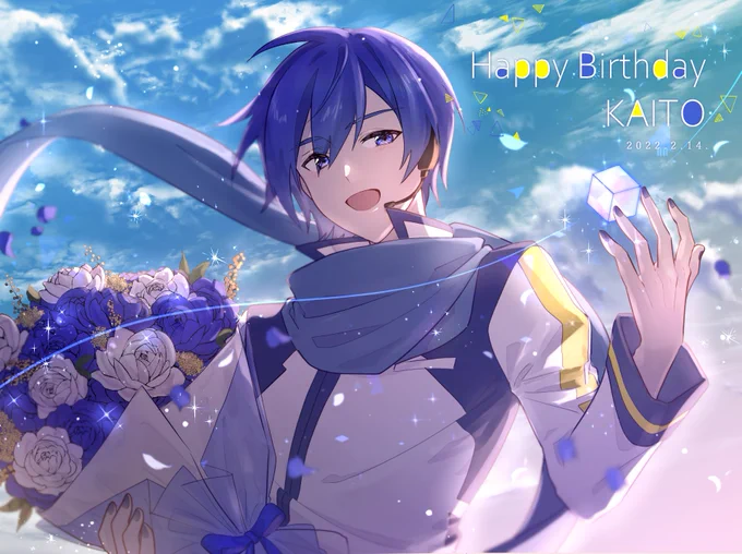 今年のKAITOお誕生会のイラストたち 