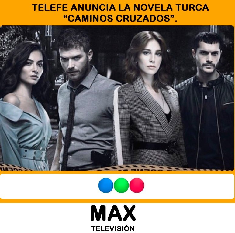 viewmaxar's tweet photo. #Telefe anuncia la novela #CaminosCruzados.

El canal dirigido por @GuiPendino comenzó a promocionar esta producción turca, cuya historia cuenta la vida de cuatro personas que, a raíz de un siniestro vial, sus vidas comenzarán a entrelazarse. https://t.co/A96e7rmnb4