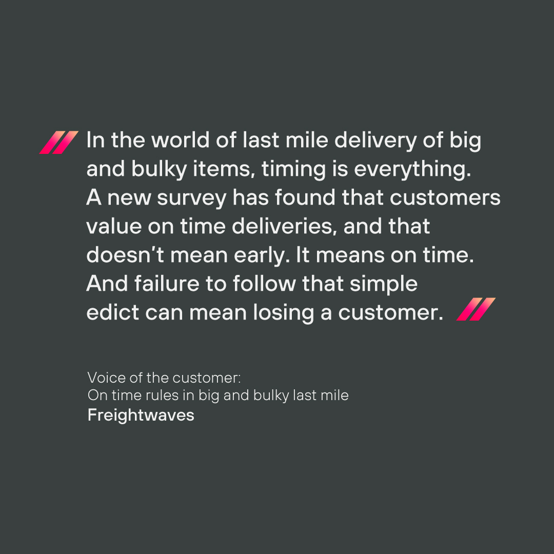 Your customers continuing to use your services is essential, but how can you do that?

Having a delivery partner that prioritizes what is important to you will make that happen. Need us on time? We're here for you. 

ow.ly/OMCh50JO7CO