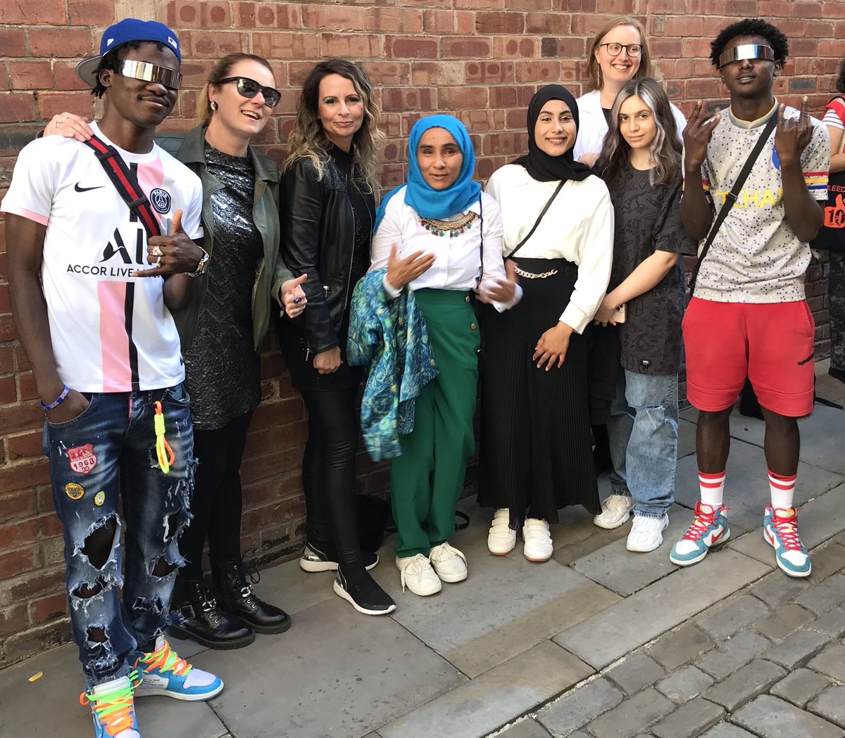 Some of the gang from our recipe book project with Leeds Children and Families Social Work Service representing at the <a href="/Child_Leeds/">Child Friendly Leeds</a> awards! Wish us luck!