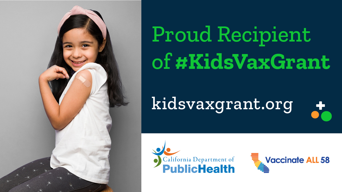 This 👇 is how we keep communities safe and healthy! @PHCDocs working w/ the State of CA to make sure health care providers have the #COVID19 #vaccine to protect our kids. #kidsvaxgrant TY @QueensCareHC 