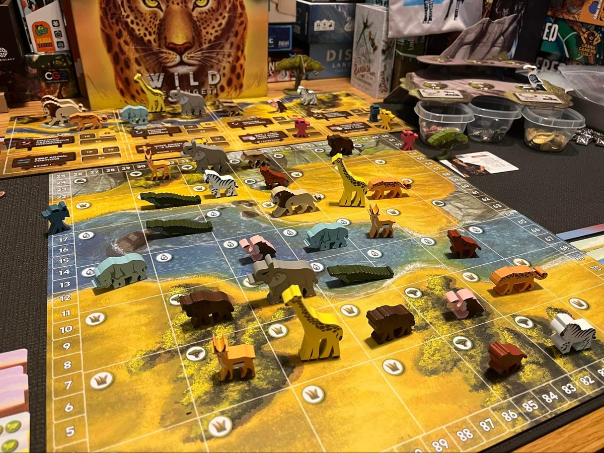 Join the safari in Wild Serengeti from <a href="/BadCometGames/">Bad Comet</a> to conserve wildlife by finding and taking pictures animals in their native habitat. Will you help save our planet in Wild Serengeti? 
tabletopunited.com/index.php/revi…
#Kickstarter 
#GameReview 
#boardgames4life
#conservationism