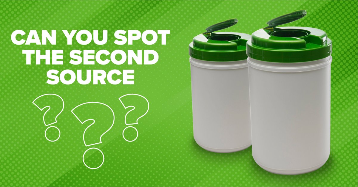 PriorityPlastic's tweet photo. It’s hard to tell one from the other. But it’s easy to have a #secondsource that’s just as solid ready to go, especially when the #supplychain abruptly halts. Feel confident knowing containers from Priority Plastics are just as #dependable as your originals. https://t.co/M3fMOoEqDN