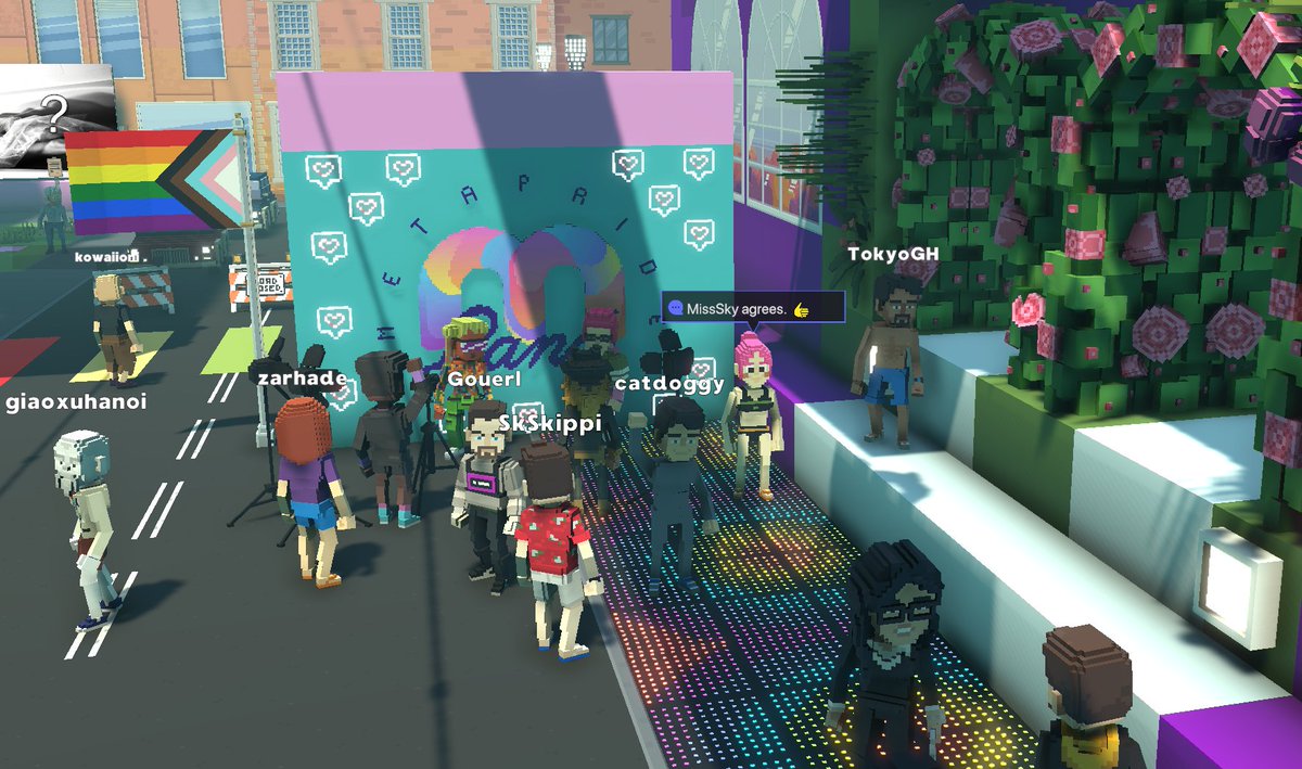 skyscanny's tweet photo. @TheSandboxGame @METAPRIDELAND I just participated in the #BelongingWeek contest for a chance to win a Progress Flag NFT! Check out my screenshot below!
👇 https://t.co/1AscOonnb4