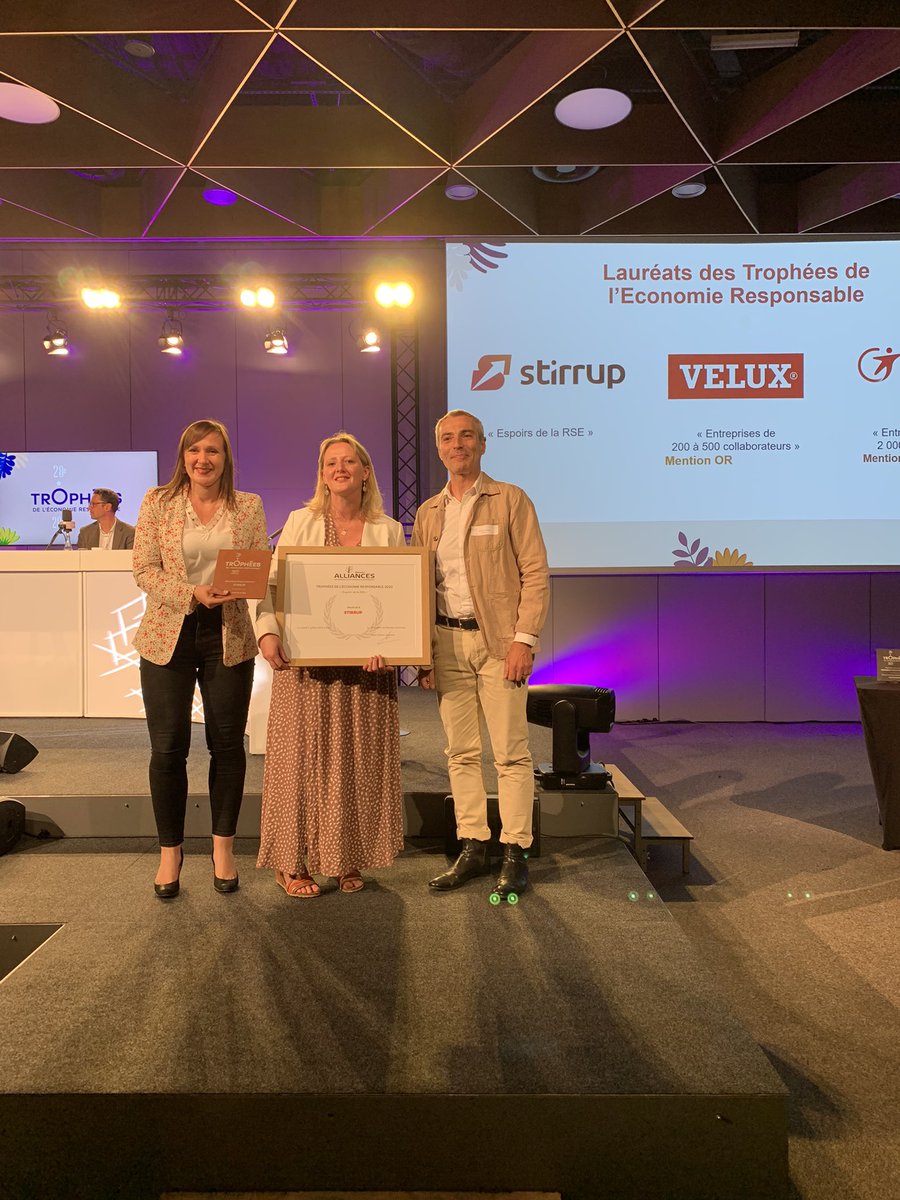 Honoré d’être nommé Espoirs de la RSE auprès des Lauréats des Trophées De l’Economie Responsable, <a href="/velux/">deimos.exe</a> <a href="/MVilogia/">M59 vilogia</a> <a href="/Transdev/">Transdev Group</a> Merci au <a href="/reseaualliances/">Réseau Alliances</a> <a href="/rev3/">rev3</a> #fêtedelarse  <a href="/euratechnologie/">EuraTechnologies</a>