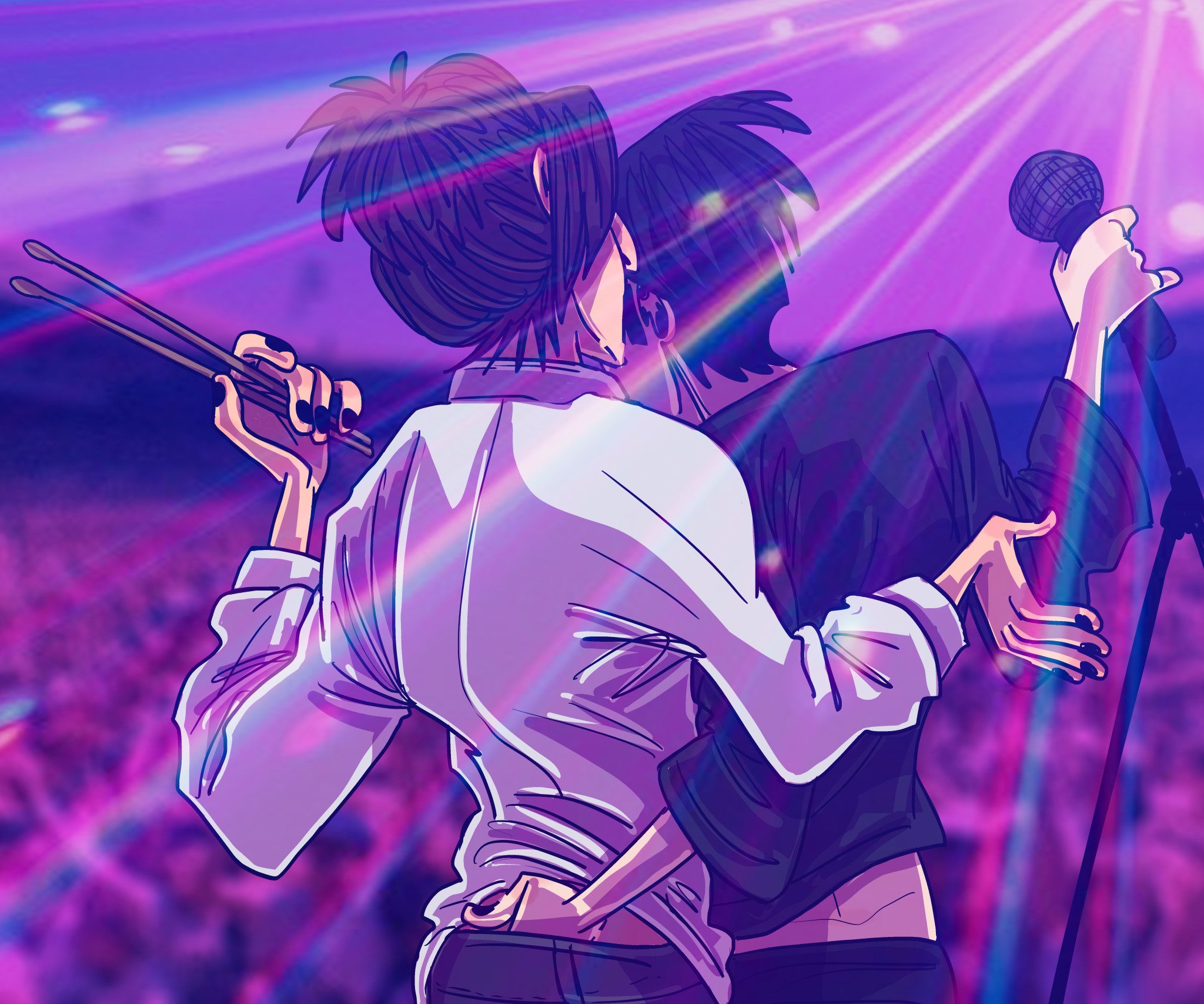 Giuliadrawsstuff No Name Band Au 進撃の巨人 Levihan Attackontitan Myart Band Noname Officialart Drums Voice T Co 5o3i6bwlcw Twitter