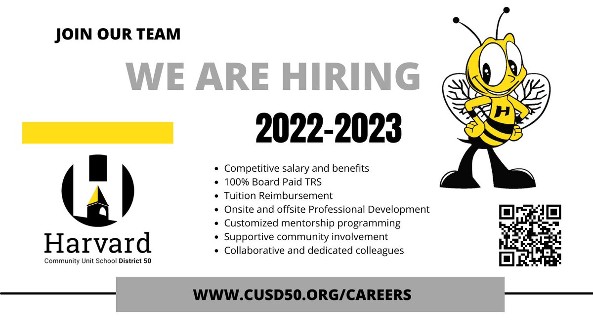 Harvard CUSD 50 Careers (@harvard50career) on Twitter photo Don't wait much longer to apply we are quickly filling our positions <a href="/HarvardD50/">Harvard CUSD 50</a> Apply now: cusd50.org/page/careers Don't wait much longer to apply we are quickly filling our positions <a href="/HarvardD50/">Harvard CUSD 50</a> Apply now: cusd50.org/page/careers