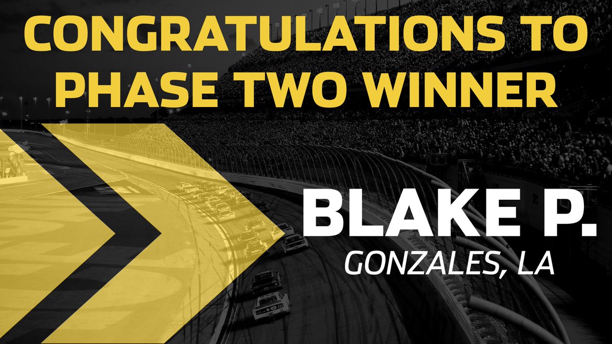 NASCAR_FDN's tweet photo. Congratulations to our Phase Two winner of our 2023 Chevrolet Camaro ZL1 giveaway! We can't wait for you to join us at @DAYTONA.

You still have time be a winner! Donate $25 for your chance today: https://t.co/IoeYQAi8fH

#NASCAR #CokeZeroSugar400 #Chevy https://t.co/Q2Aqda7dig
