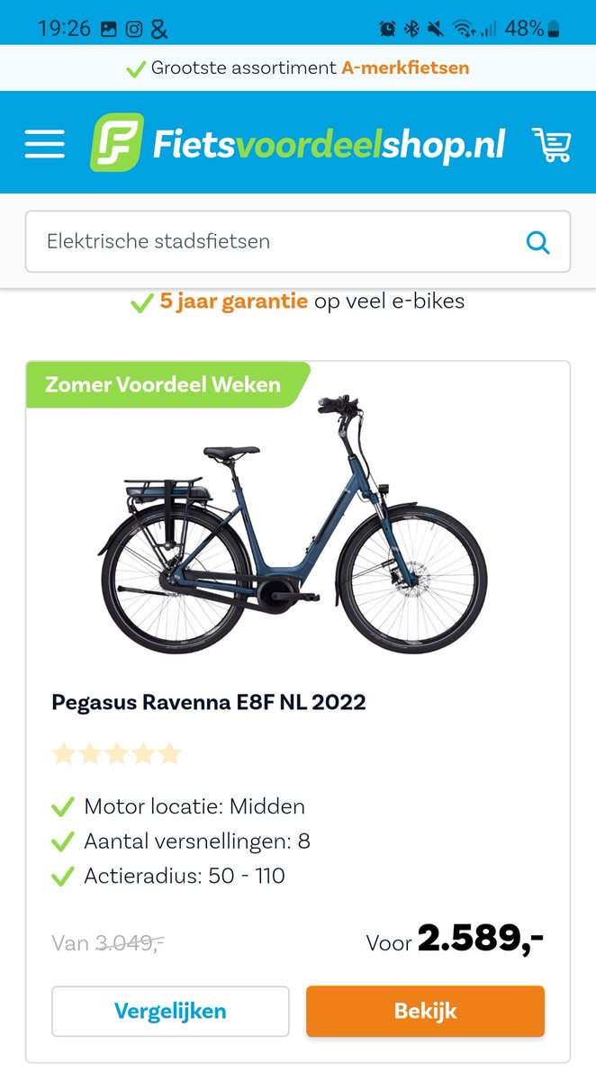 Marina1966's tweet photo. @Menzis top zo'n fietsenactie met (volgens jullie) heel veel voordeel.....onlangs de fiets rechtstreeks gekocht bij Fietsvoordeelshop, prijsverschil met jullie actie.. ja ja € 10.... https://t.co/sWh5WflSZX