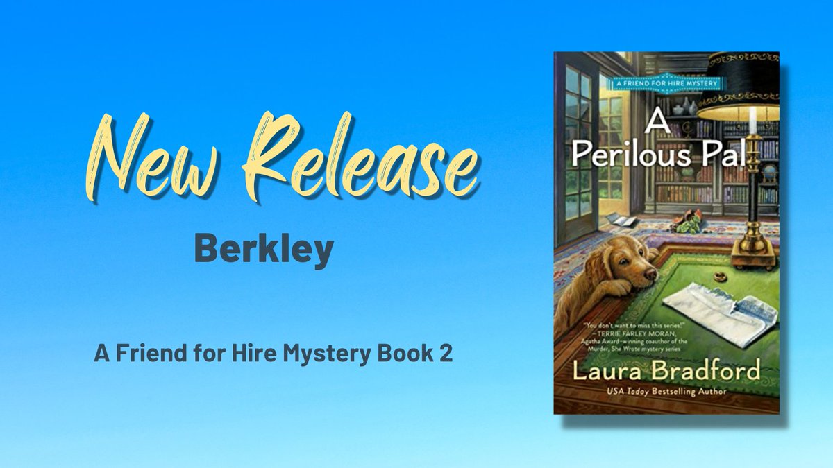 ✨NEW RELEASE✨

Emma Westlake’s new business is booming until her latest client is arrested for murder in this new Friend for Hire Mystery by USA Today bestselling author <a href="/bradfordauthor/">Laura Bradford</a>.

AMZ: amazon.com/Perilous-Frien…
B&amp;N: barnesandnoble.com/w/a-perilous-p…
IndieB: indiebound.org/book/978059333…