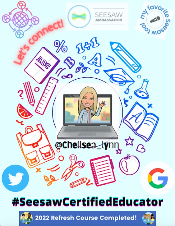 Let's connect! Want to learn more about @Seesaw? I have something to share! @seesawlearning #SeesawCertifiedEducator #SeesawAmbassador