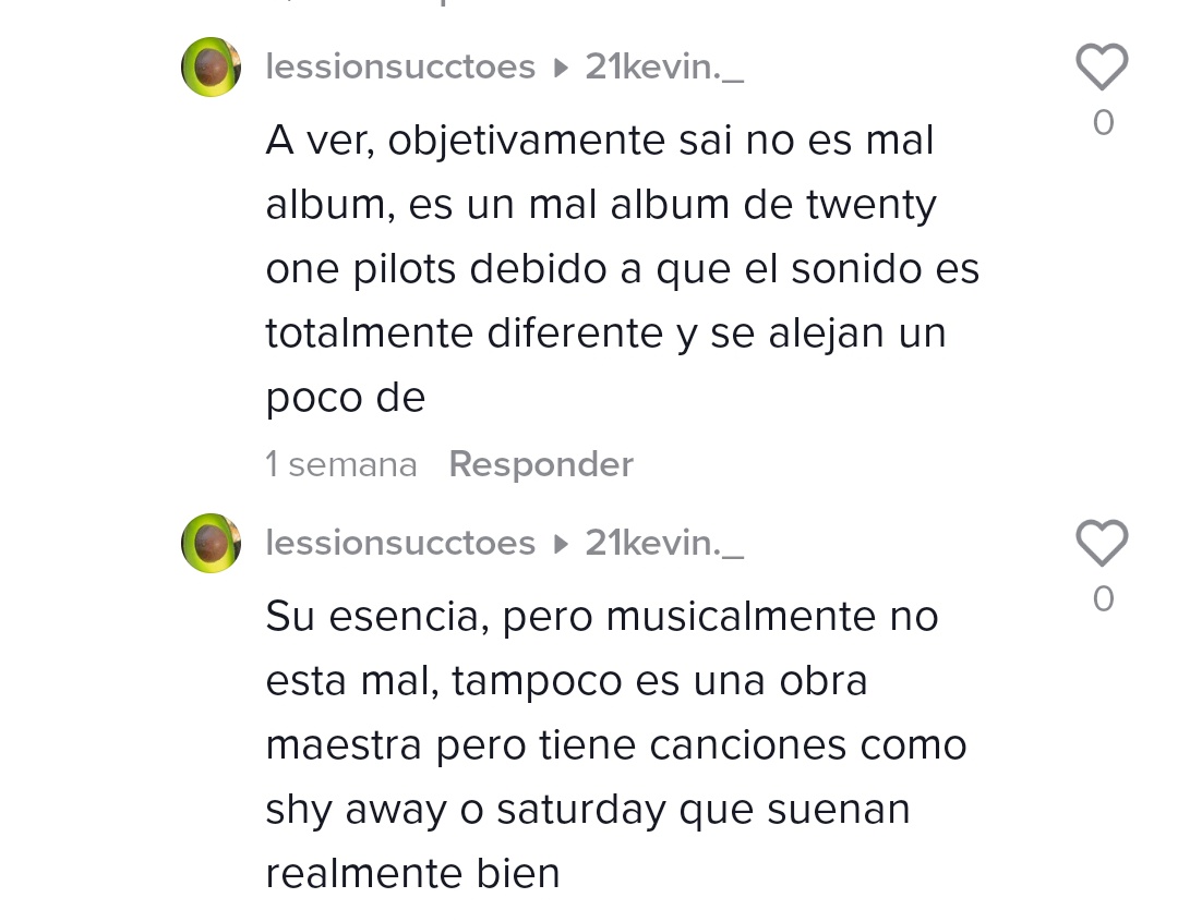 Nevertakeit21's tweet photo. A ver, objetivamente sai no es mal album, es un mal album de twenty one pilots debido a que el sonido es totalmente diferente y se alejan un poco de Su esencia, pero musicalmente no esta mal, tampoco es una obra maestra pero tiene canciones como shy away o saturday https://t.co/o1w3Wcco1R